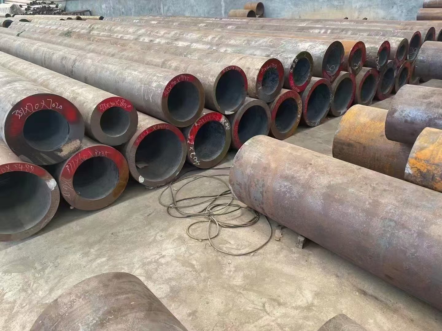 遵义市无缝钢管切割定尺切割加工光亮精密无缝钢管 - 一站式服务